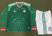 2025 26 Mexico home long sleeve kids kit